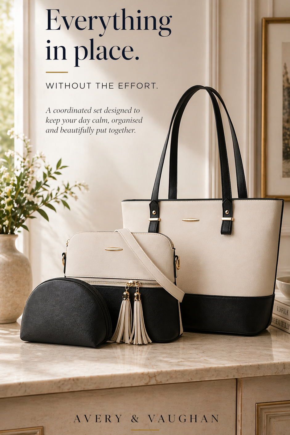 Liliana - The Ashbourne Three-Piece Handbag Set