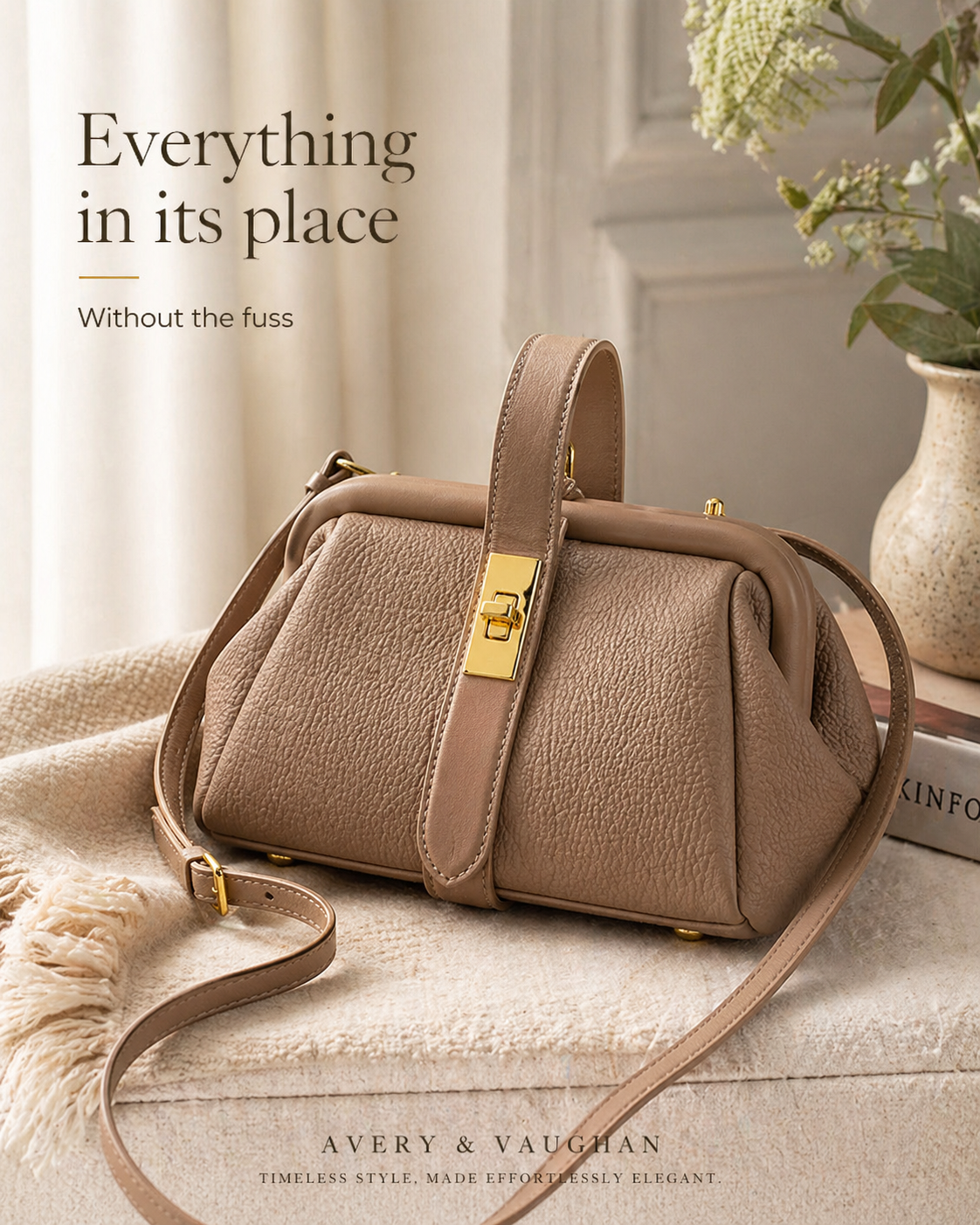Paisley - The Structured Crossbody Bag