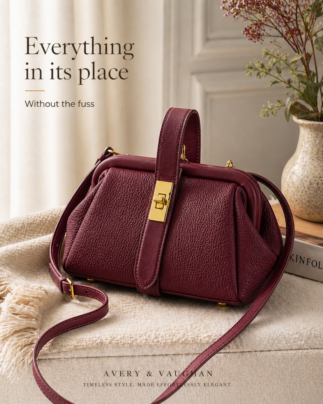 Paisley - The Structured Crossbody Bag
