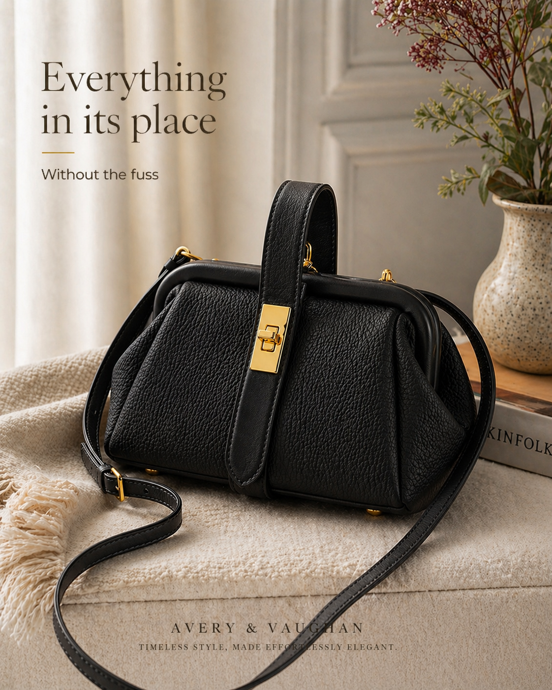 Paisley - The Structured Crossbody Bag