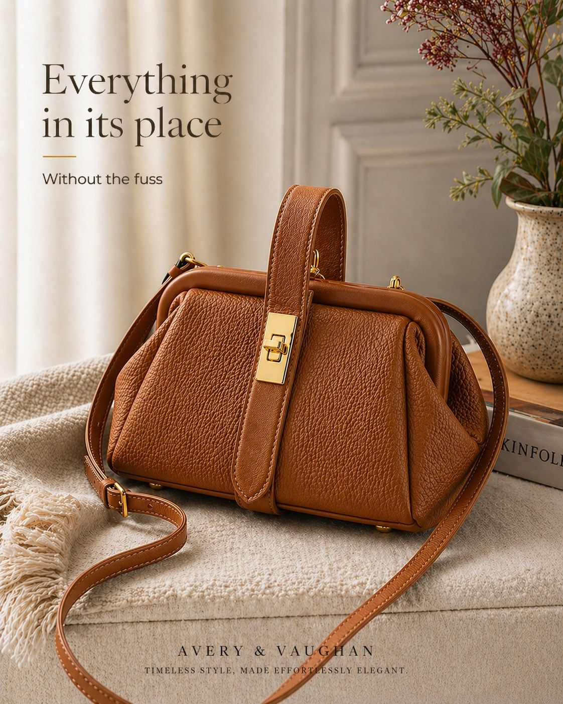 Paisley - The Structured Crossbody Bag
