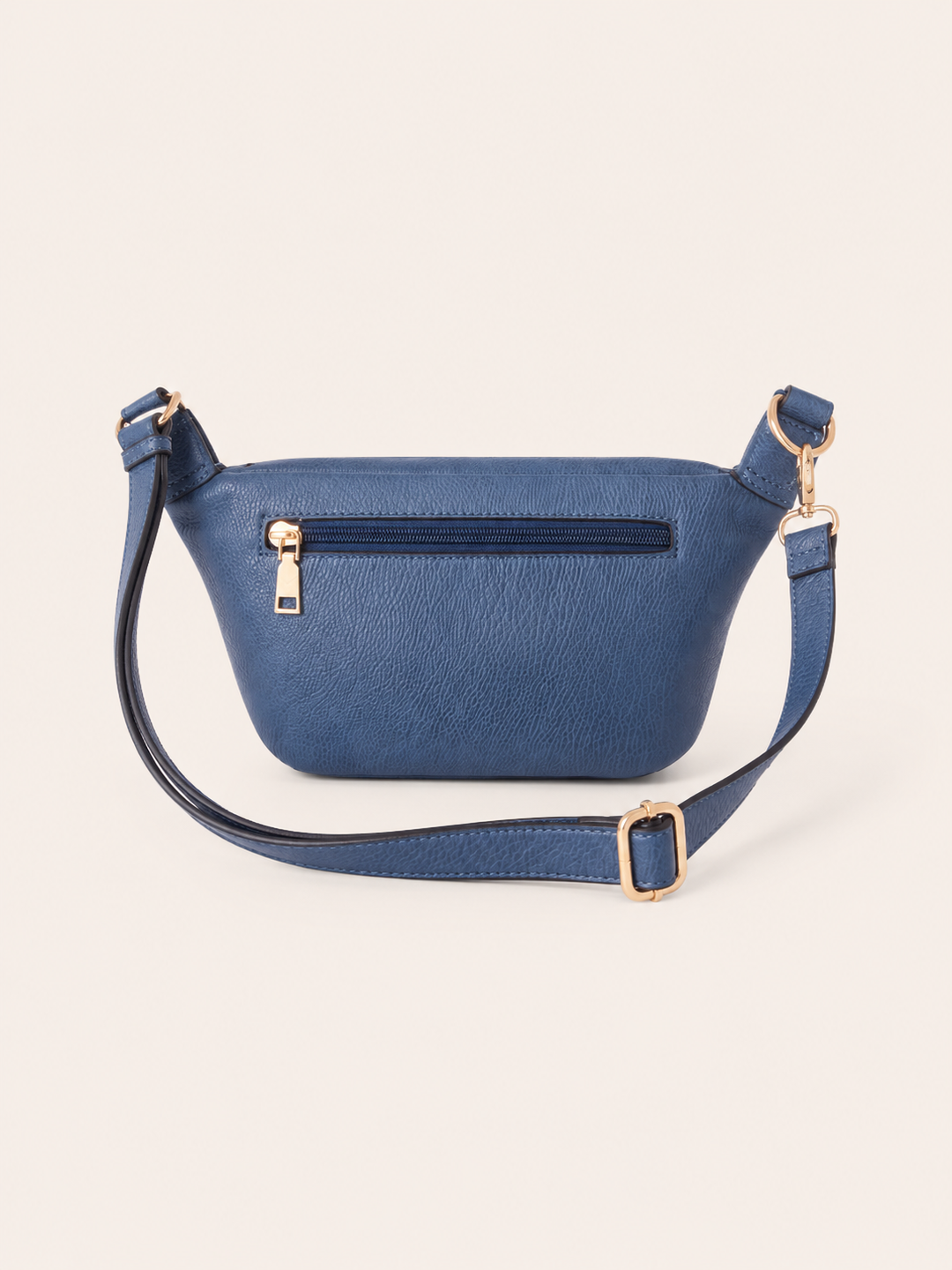 The Kensington Crescent Crossbody Bag - Navy