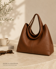 The Cambridge Slouch Hobo – Cognac Brown Everyday Shoulder Bag