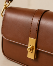 The Kensington Shoulder Bag – Cognac Brown