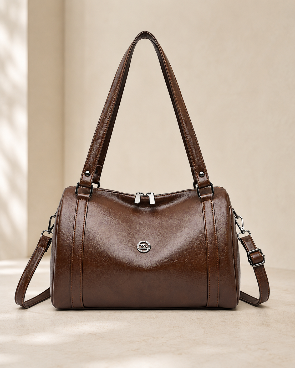 The Kensington Weekender Bag – Chocolate Brown Travel Carryall