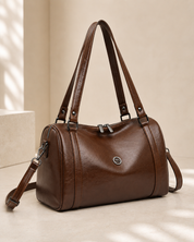 The Kensington Weekender Bag – Chocolate Brown Travel Carryall