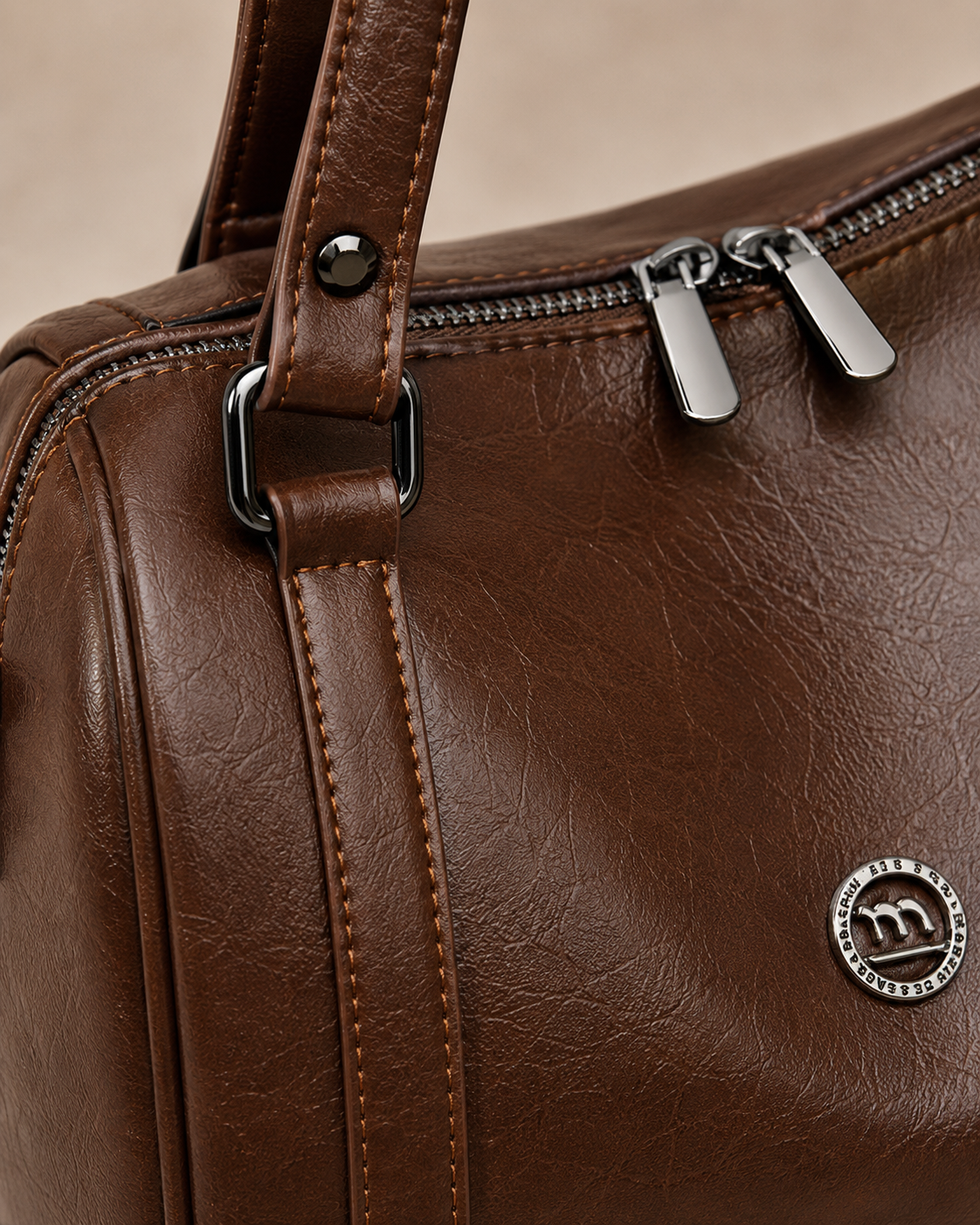 The Kensington Weekender Bag – Chocolate Brown Travel Carryall