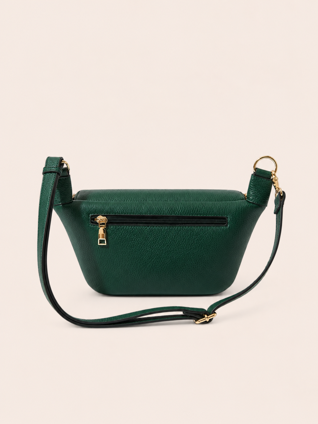 The Kensington Crescent Crossbody Bag - Heritage Green