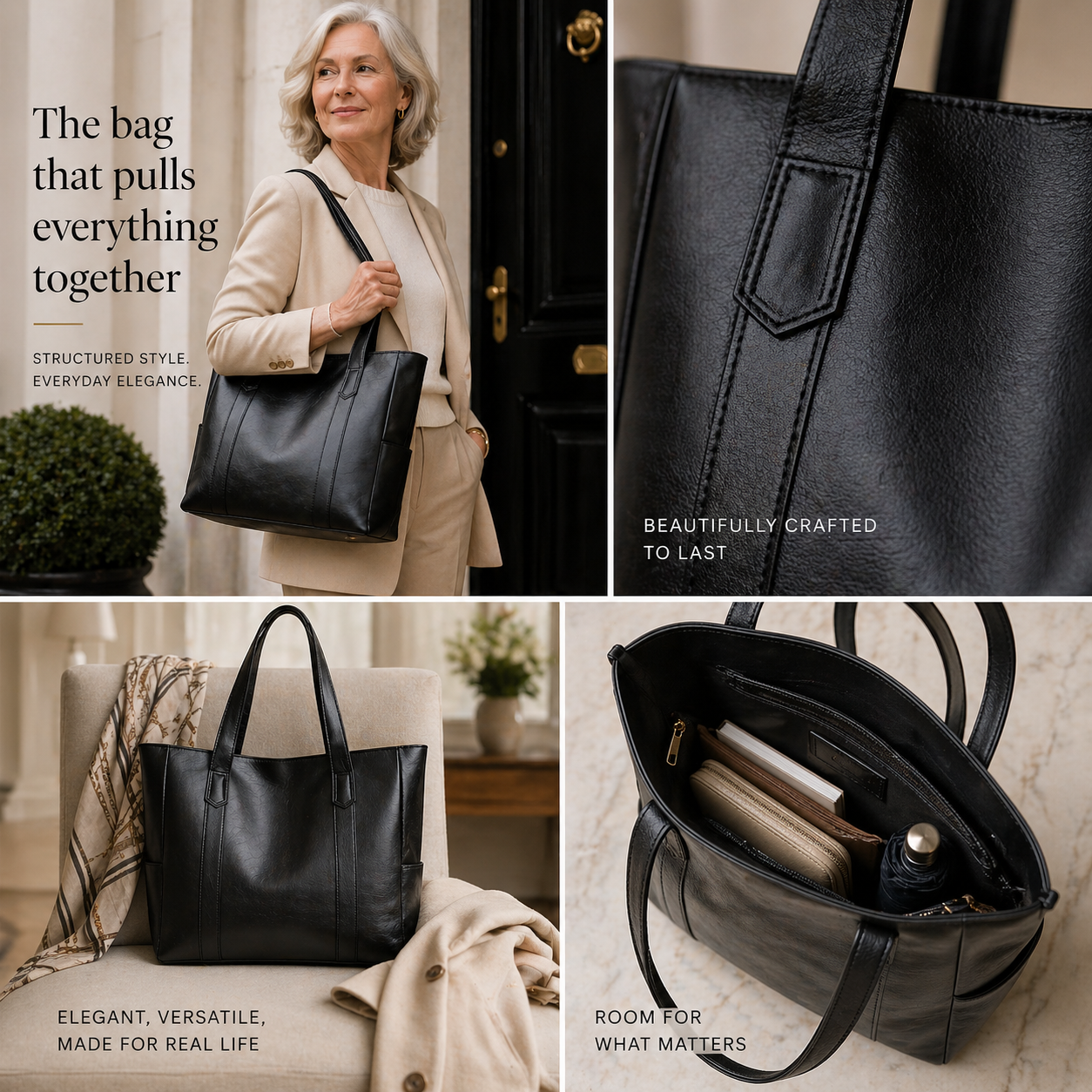 Kiara - A bag that carries beautifully, every day