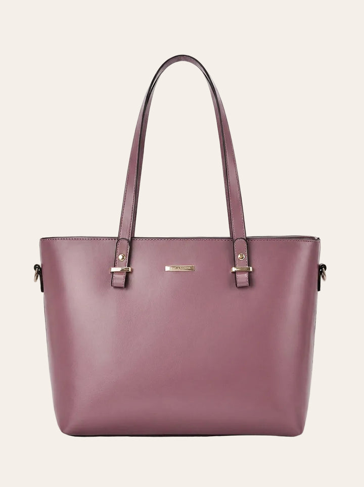 The Charlotte Tote – Elegant Everyday Carryall – front view